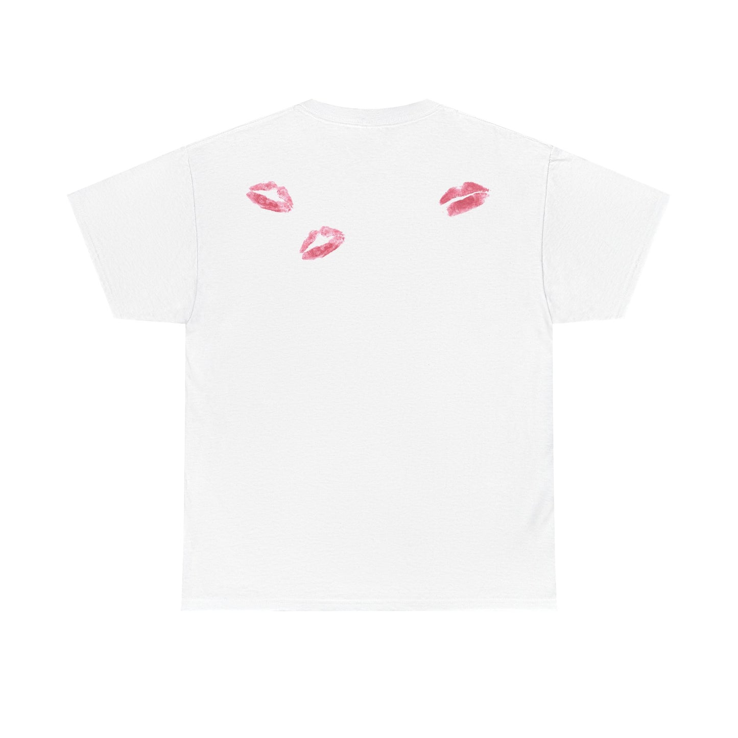 RAUW ALEJANDRO MERCH - RAUW KISSES XOXO WHITE TOUR TEE