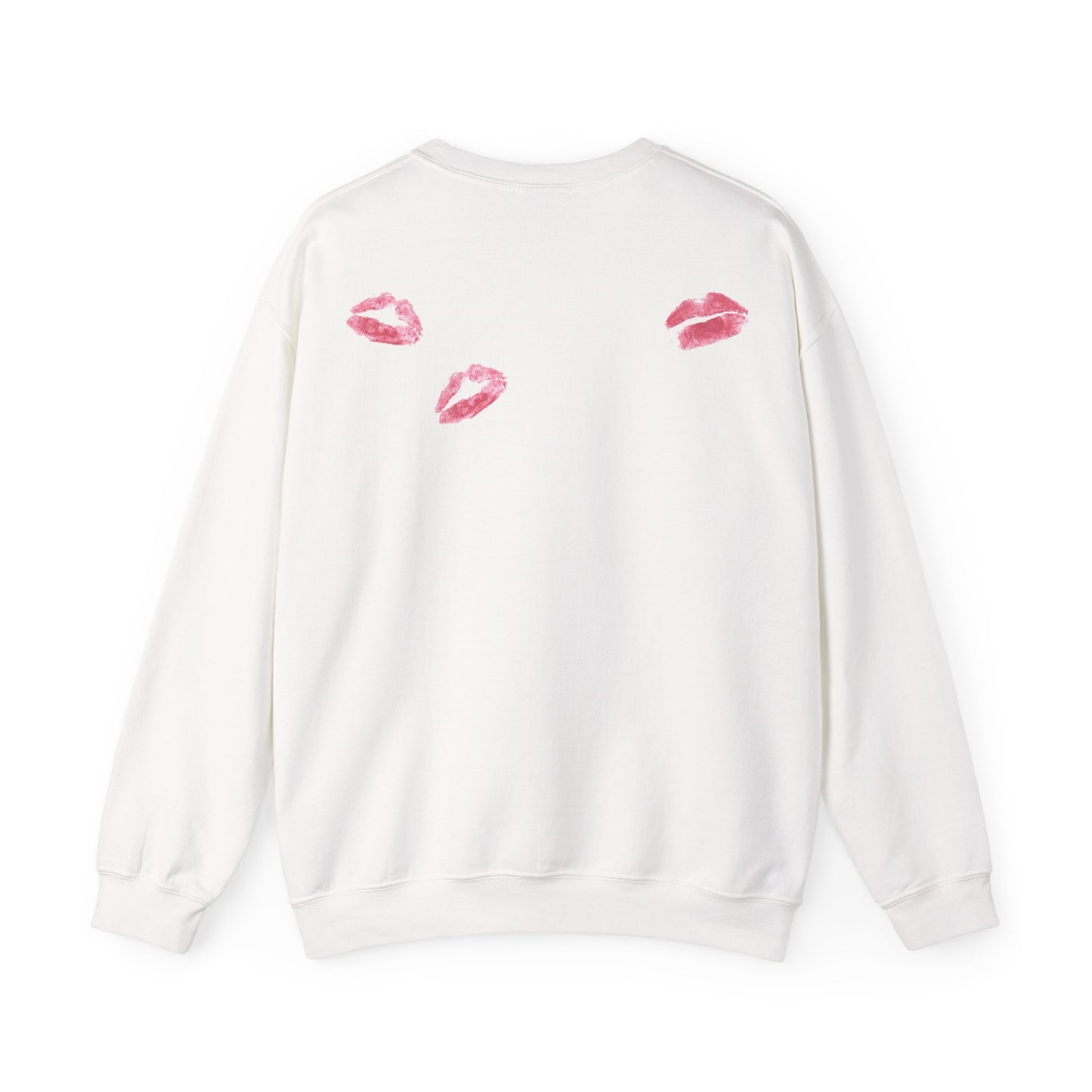 RAUW ALEJANDRO MERCH - RAUW KISSES XOXO WHITE TOUR CREWNECK